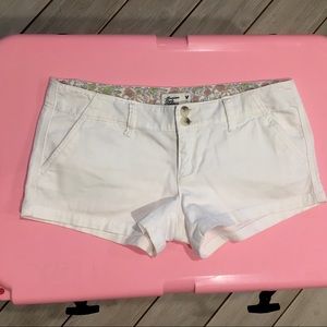 American Eagle White Shorts